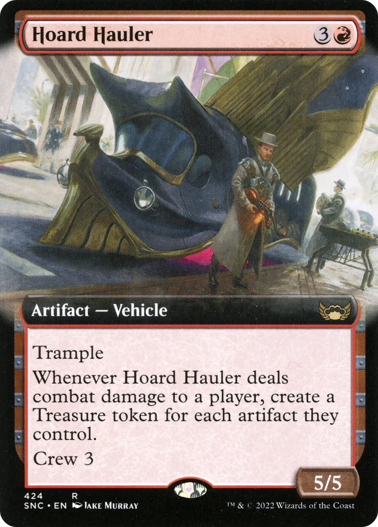 Hoard Hauler (SNC-424) - Streets of New Capenna: (Extended Art) Foil [Rare]