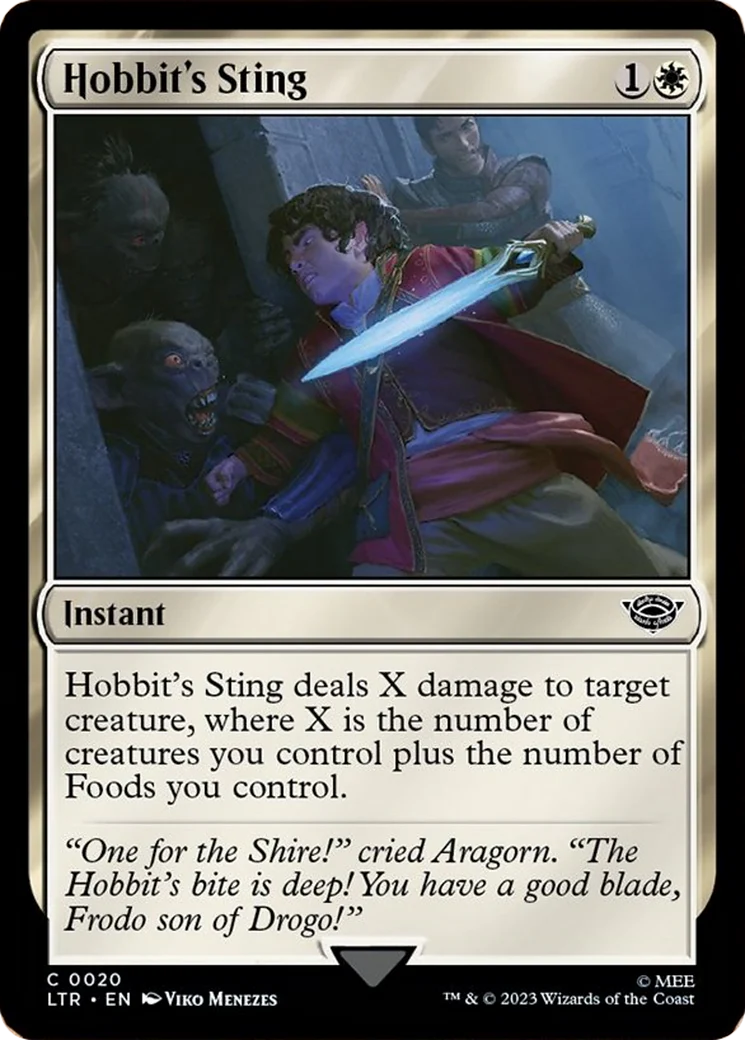 Hobbit's Sting (LTR-020) - The Lord of the Rings: Tales of Middle-earth [Common]