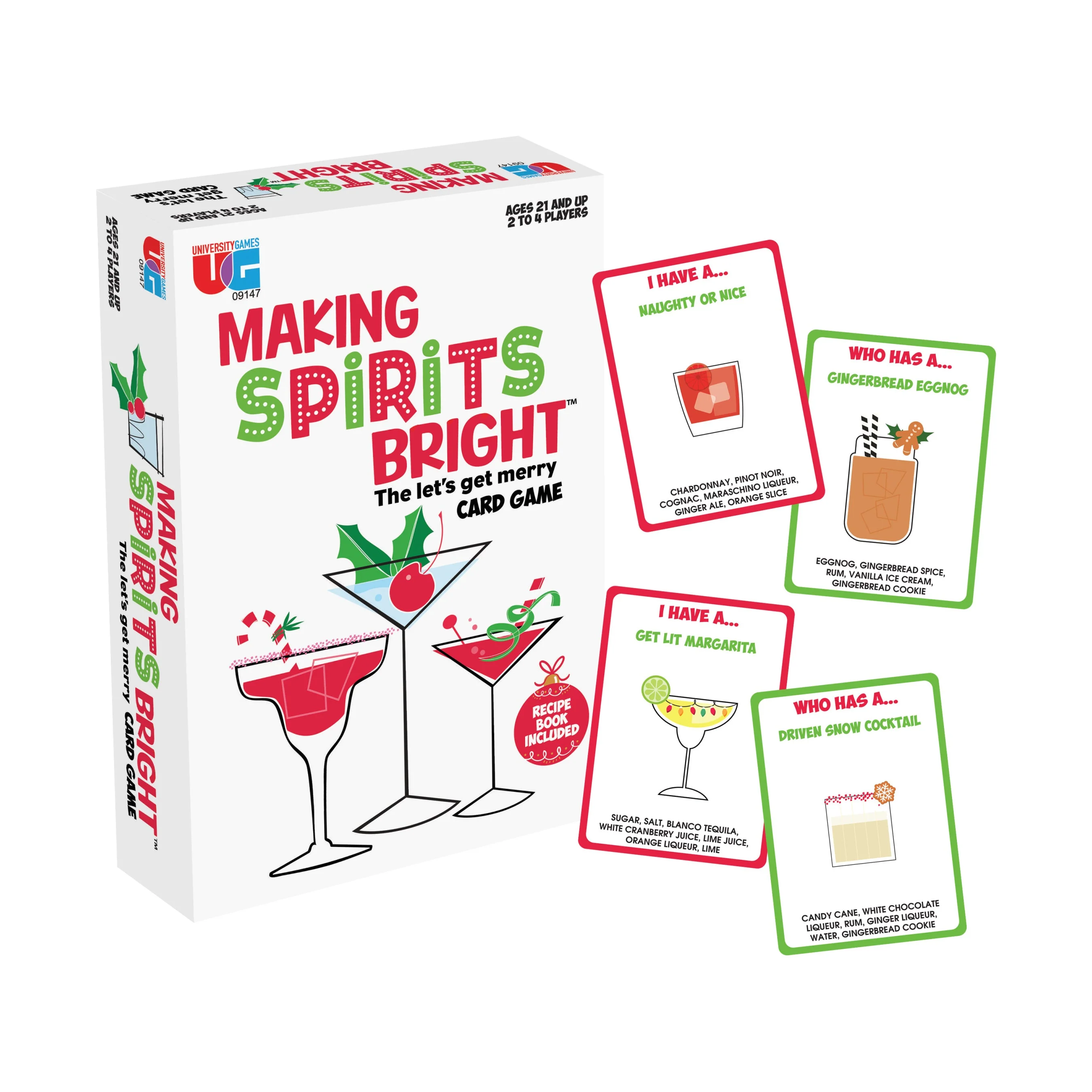 Holiday Games: Making Spirits Bright - The Let's Get Merry Card Game