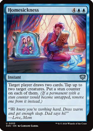 Homesickness (SOS-053) - Secrets of Strixhaven [Uncommon]