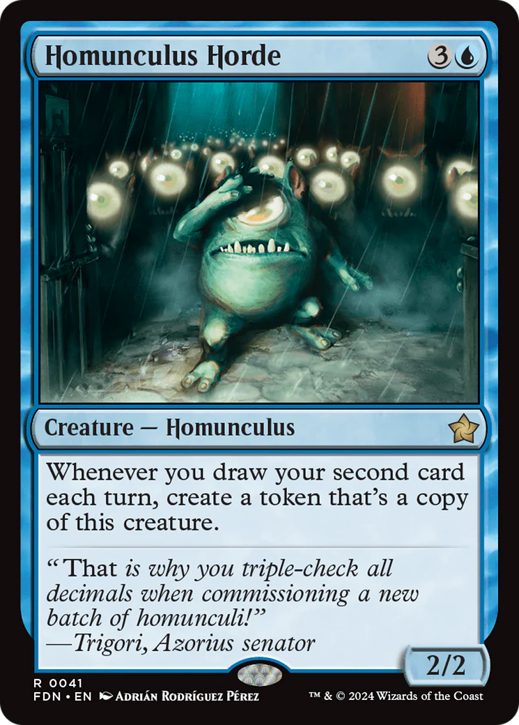 Homunculus Horde (FDN-041) - Foundations [Rare]