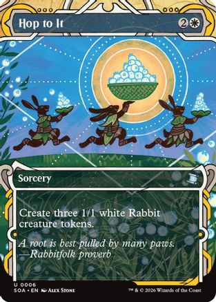 Hop to It (SOA-006) - Secrets of Strixhaven: Mystical Archive [Uncommon]