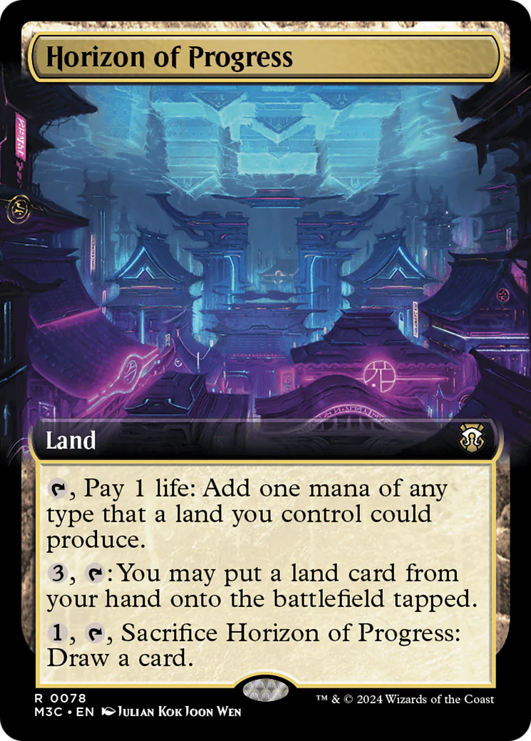 Horizon of Progress (M3C-078) - Modern Horizons 3 Commander: (Extended Art) [Rare]
