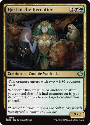 Host of the Hereafter (TDM-193) - Tarkir: Dragonstorm [Uncommon]