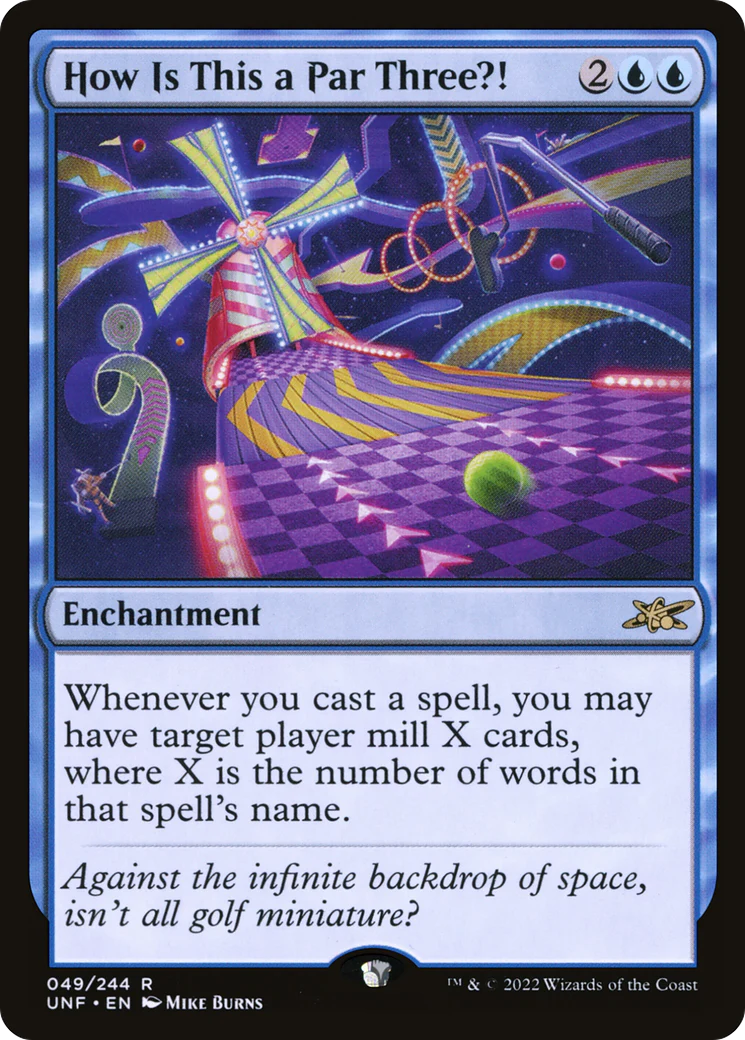 How Is This a Par Three?! (UNF-049) - Unfinity Foil [Rare]