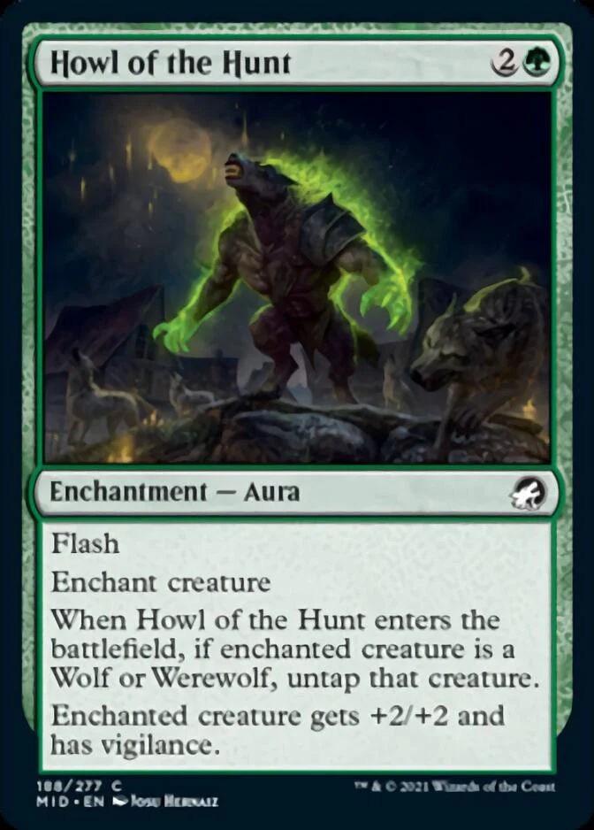 Howl of the Hunt (MID-188) - Innistrad: Midnight Hunt [Common]