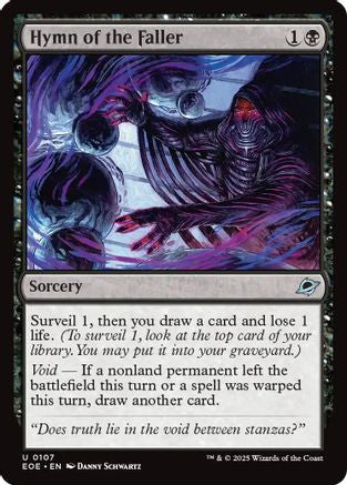 Hymn of the Faller (EOE-107) - Edge of Eternities [Uncommon]