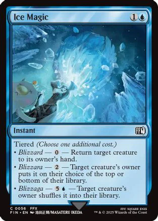 Ice Magic (FIN-056) - FINAL FANTASY [Common]