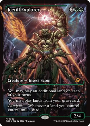 Icetill Explorer (Showcase) (EOE-362) - Edge of Eternities Foil [Mythic]