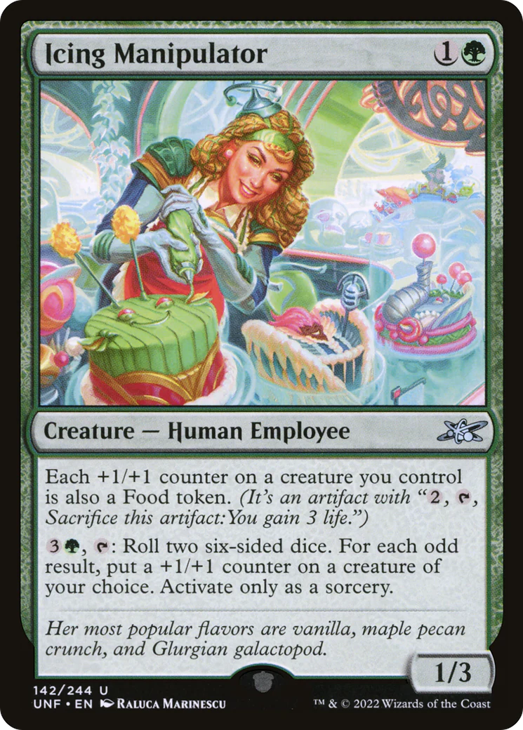Icing Manipulator (UNF-142) - Unfinity Foil [Uncommon]