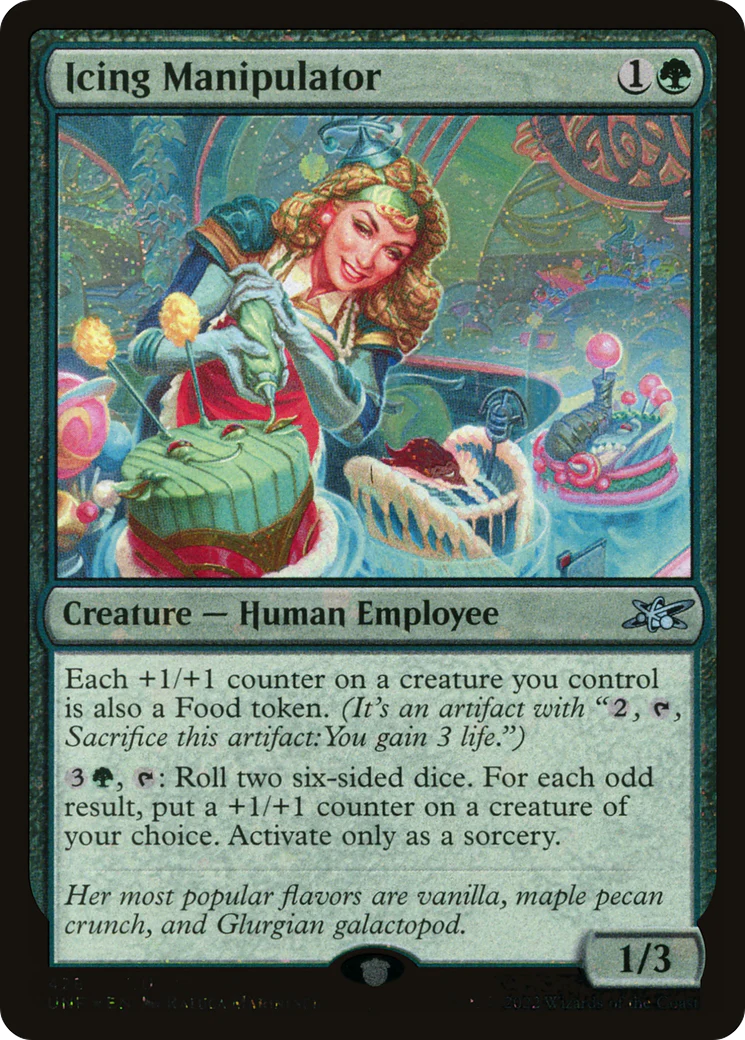 Icing Manipulator (UNF-428) - Unfinity Galaxy Foil [Uncommon]