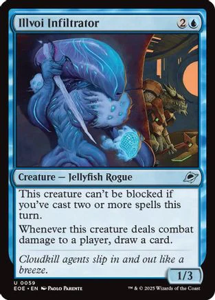Illvoi Infiltrator (EOE-059) - Edge of Eternities Foil [Uncommon]