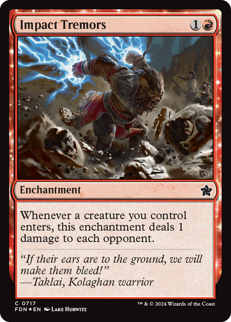Impact Tremors (FDN-717) - Foundations [Common]