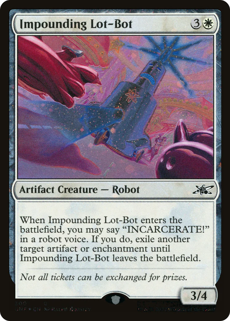 Impounding Lot-Bot (UNF-300) - Unfinity Galaxy Foil [Common]