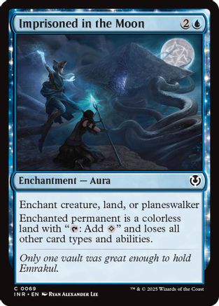 Imprisoned in the Moon (INR-069) - Innistrad Remastered [Common]