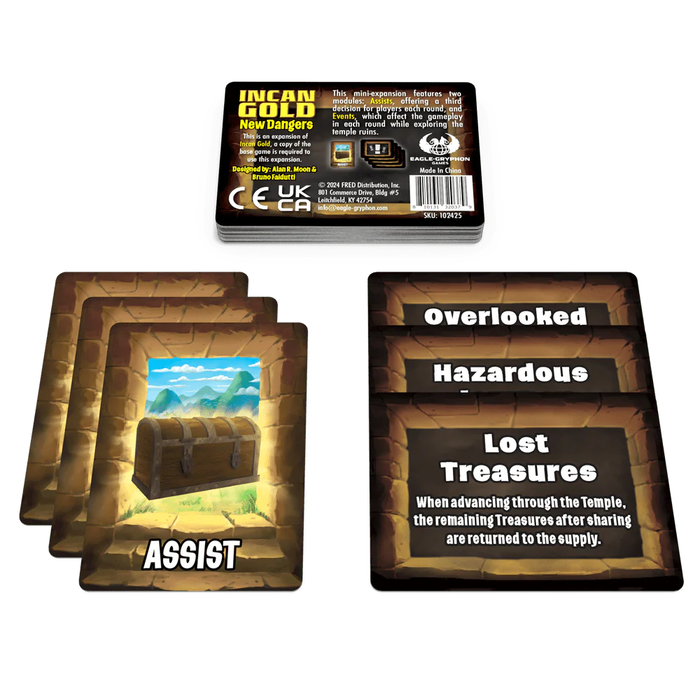Incan Gold: New Dangers Expansion