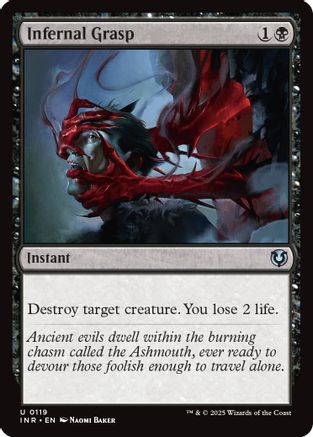 Infernal Grasp (INR-119) - Innistrad Remastered [Uncommon]