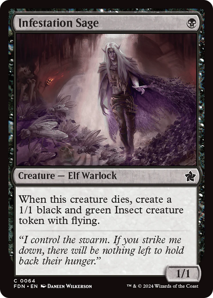 Infestation Sage (FDN-064) - Foundations [Common]