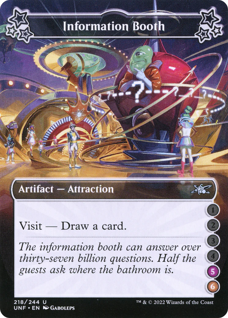 Information Booth (UNF-218D) - Unfinity [Uncommon]