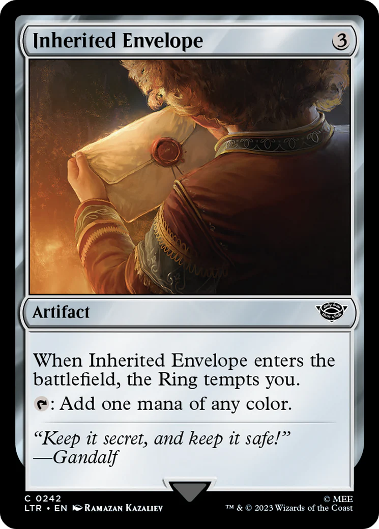 Inherited Envelope (LTR-242) - The Lord of the Rings: Tales of Middle-earth [Common]