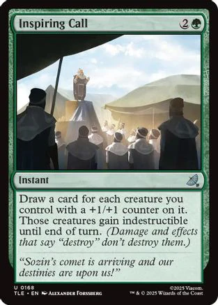 Inspiring Call (TLE-168) - Avatar: The Last Airbender: Eternal-Legal [Uncommon]
