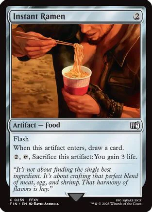 Instant Ramen (FIN-259) - FINAL FANTASY [Common]
