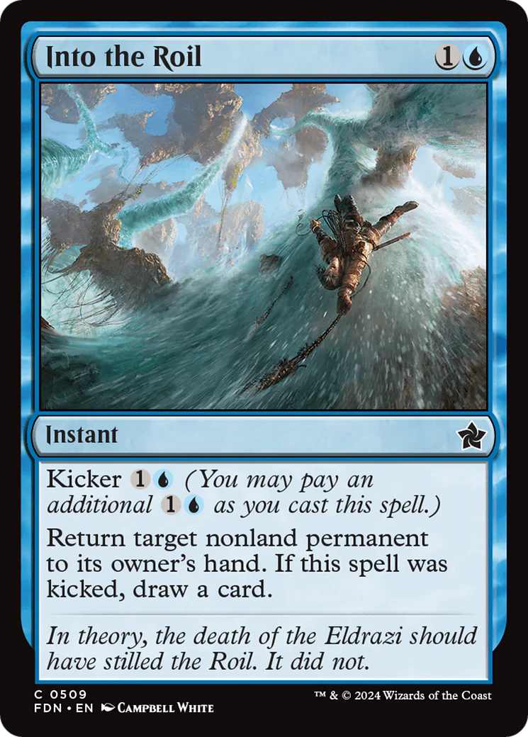 Into the Roil (FDN-509) - Foundations [Common]
