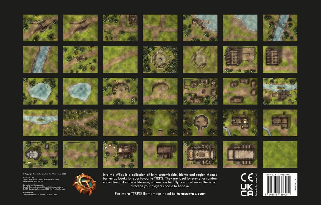 Into the Wilds Battlemap Books - Forests & Villages - Image 2
