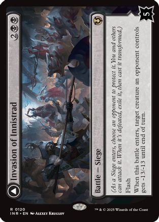 Invasion of Innistrad // Deluge of the Dead (INR-120) - Innistrad Remastered Foil [Rare]