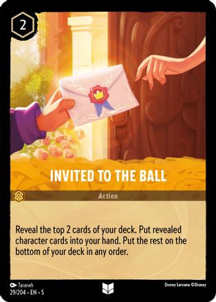 Invited to the Ball (29/204) - Shimmering Skies Cold Foil [Uncommon]