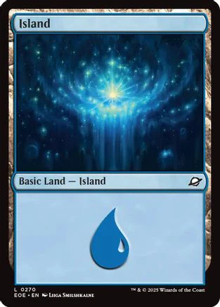 Island (0270) (EOE-270) - Edge of Eternities [Land]