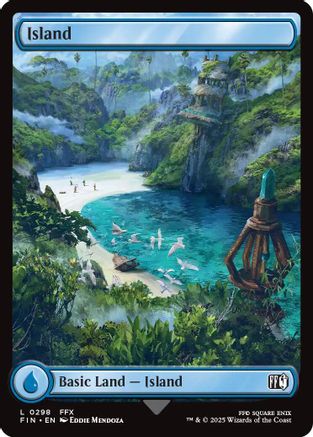 Island (0298) (FIN-298) - FINAL FANTASY [Land]
