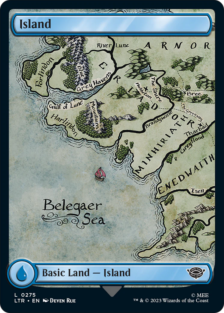 Island (LTR-275) - The Lord of the Rings: Tales of Middle-earth [Common]