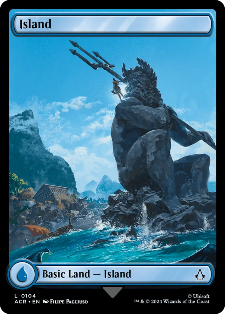 Island (ACR-104) - Assassin's Creed Foil [Common]