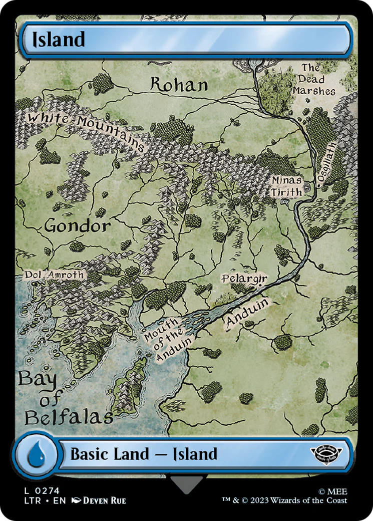 Island (LTR-274) - The Lord of the Rings: Tales of Middle-earth [Common]