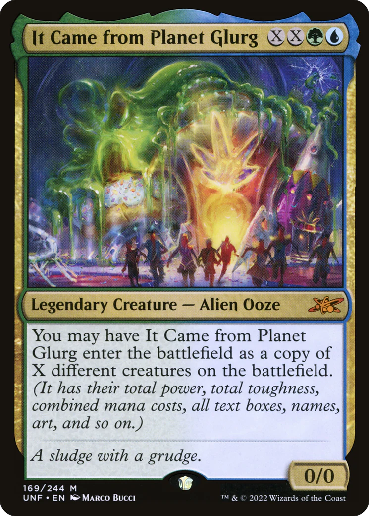 It Came from Planet Glurg (UNF-169) - Unfinity Foil [Mythic]