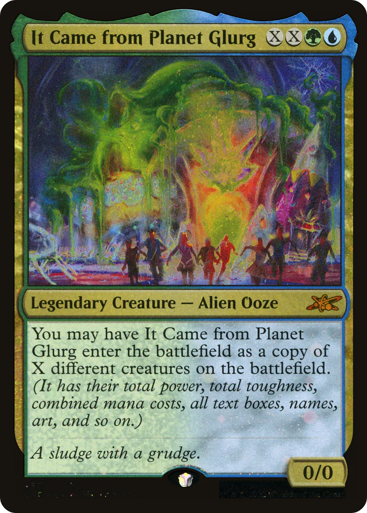 It Came from Planet Glurg (UNF-455) - Unfinity Galaxy Foil [Mythic]