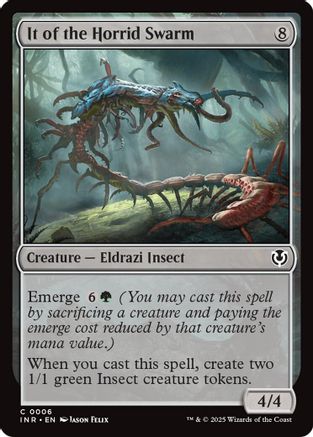 It of the Horrid Swarm (INR-006) - Innistrad Remastered Foil [Common]