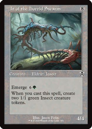 It of the Horrid Swarm (Retro Frame) (INR-331) - Innistrad Remastered [Common]