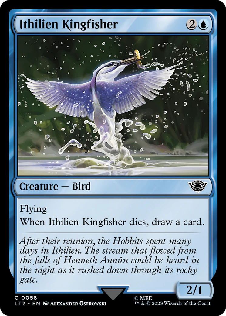 Ithilien Kingfisher (LTR-058) - The Lord of the Rings: Tales of Middle-earth [Common]