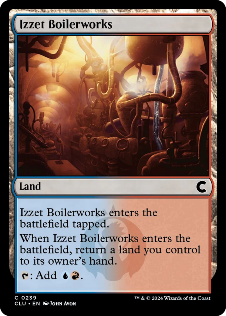 Izzet Boilerworks (CLU-239) - Ravnica: Clue Edition [Common]