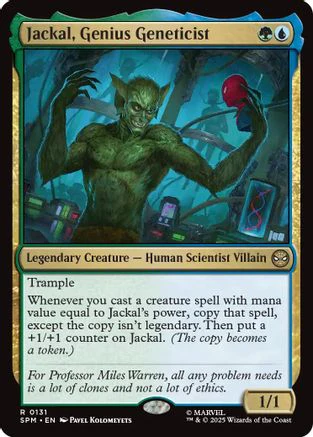 Jackal, Genius Geneticist (SPM-131) - Marvel's Spider-Man [Rare]
