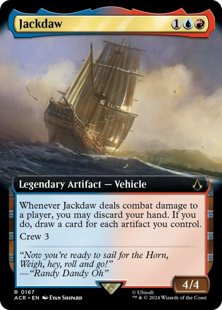 Jackdaw (ACR-167) - Assassin's Creed: (Extended Art) [Rare]