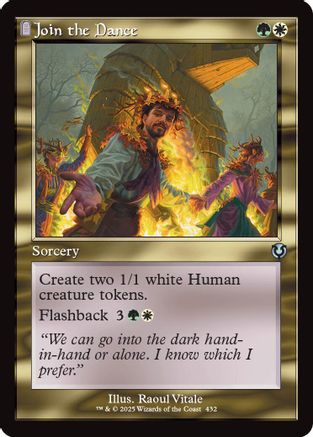 Join the Dance (Retro Frame) (INR-432) - Innistrad Remastered Foil [Uncommon]