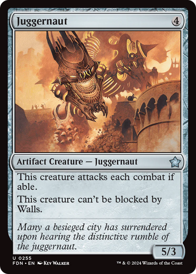 Juggernaut (FDN-255) - Foundations [Uncommon]