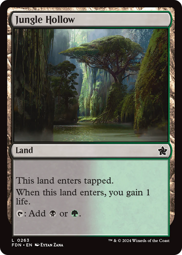 Jungle Hollow (FDN-263) - Foundations [Common]