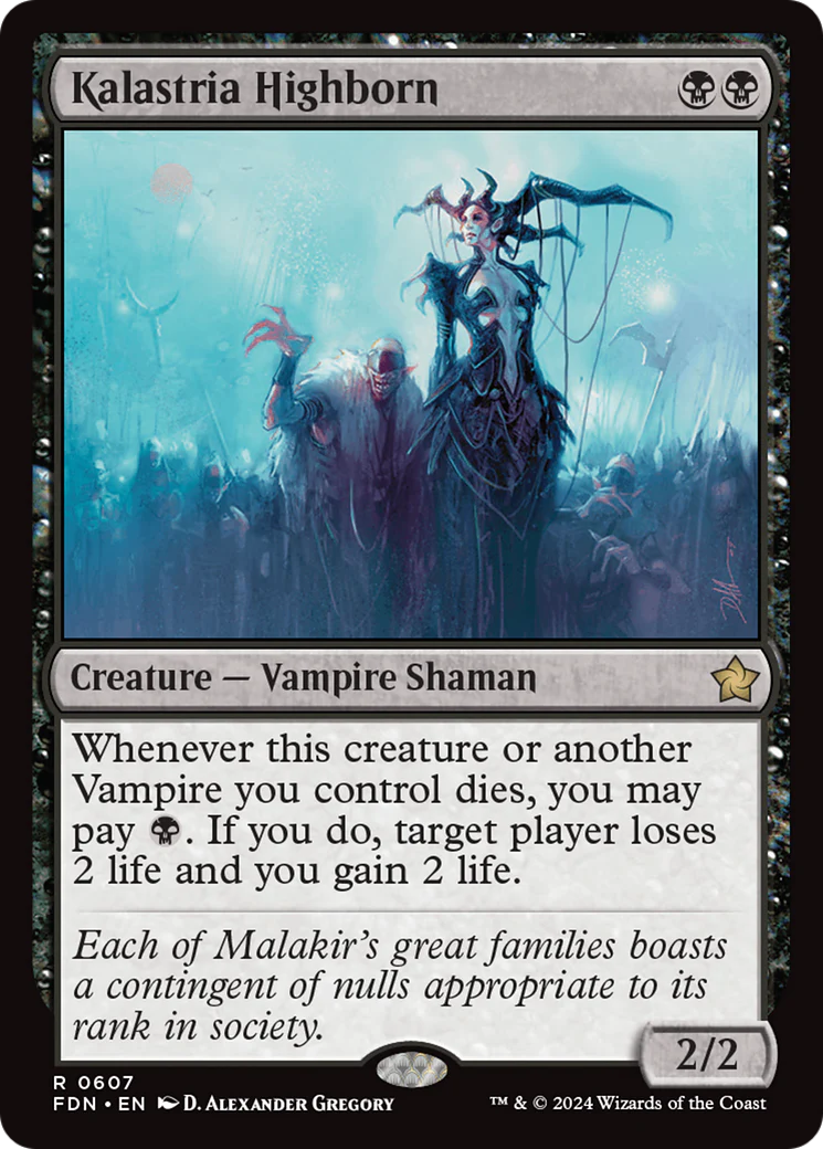 Kalastria Highborn (FDN-607) - Foundations [Rare]