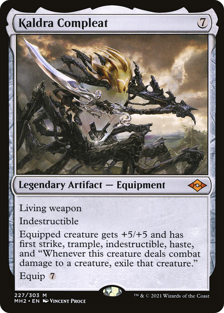 Kaldra Compleat (MH2-227) - Modern Horizons 2 Foil [Mythic]