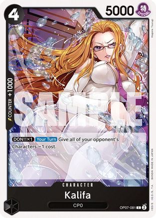 Kalifa (OP07-081) - 500 Years in the Future  [Common]