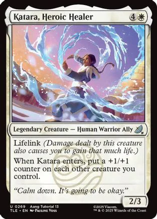 Katara, Heroic Healer (0269) (TLE-269) - Avatar: The Last Airbender: Eternal-Legal [Uncommon]